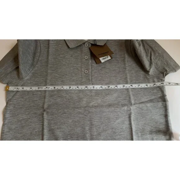 Burberry Women’s Malleco Polo Shirt Grey L